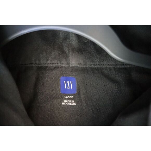 Yeezy GAP Engineered by Balenciaga Men's Sz L Dark Green Sateen Anorak - Picture 4 of 12